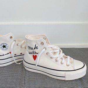 CONVERSE | Chuck Taylor All Star Platform- hearts!